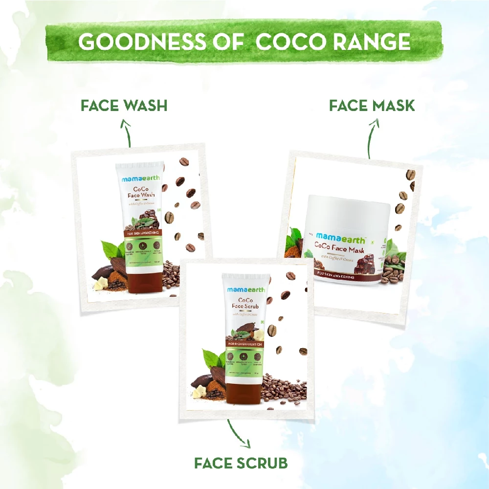 CoCo Bamboo Sheet Mask with Coffee and Cocoa for Skin Awakening, 25g-6.webp